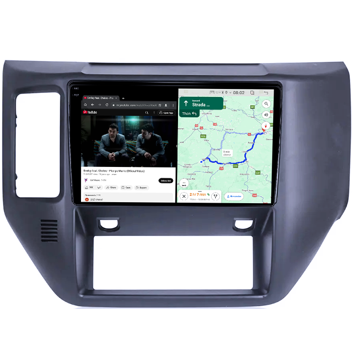 Navigatie dedicata Nissan Patrol 2004-2021, 4GB RAM 64GB ROM, Quad Core, Display 9" QLED 1K, Carplay&Android Auto, Android 14, Suport camere AHD - imagine 3