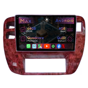 Navigatie dedicata Nissan Patrol Y61 1997-2005, Maro, 4GB RAM 64GB ROM, Quad Core, Display 9" QLED 1K, Carplay&Android Auto, Android 14 - imagine 1