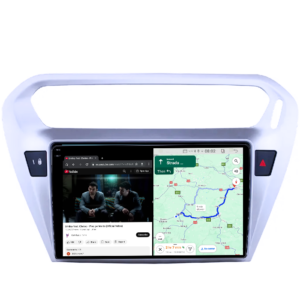 Navigatie dedicata Citroen Elysee 2012-2021, 4GB RAM 64GB ROM, Quad Core, Display 9" QLED 1K, Carplay, Android 13, Bluetooth, Magazin Play, Suport camere AHD - imagine 3