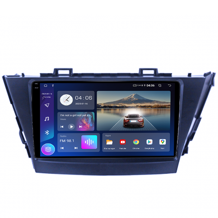 Navigatie dedicata Toyota Prius Plus V Alpha 2012-2017, 4GB RAM 64GB ROM, Quad Core, Display 10" QLED 1K, Carplay&Android Auto, Android 14 - imagine 5
