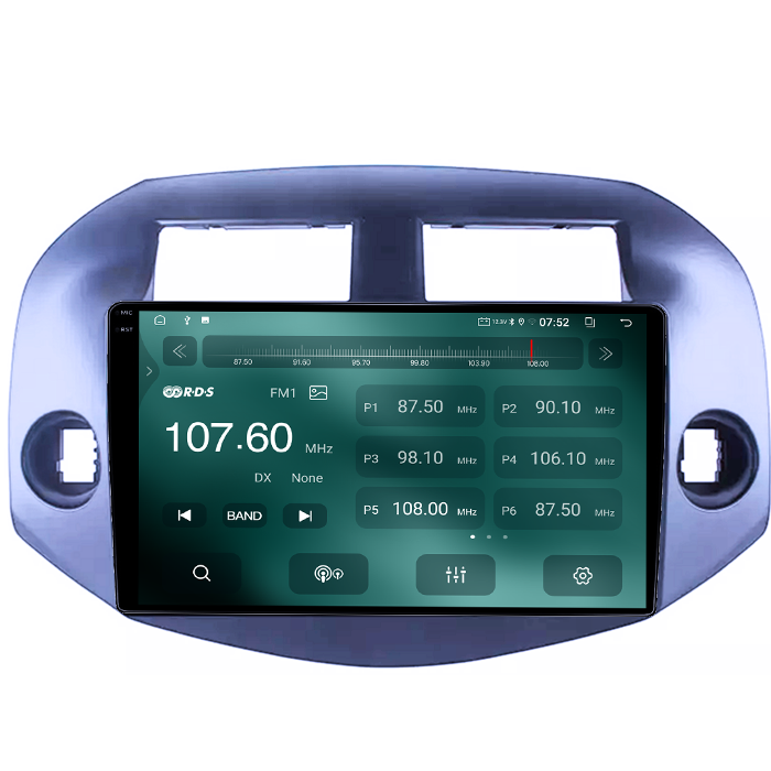 Navigatie dedicata Toyota RAV4 3 2005-2013, 4GB RAM 64GB ROM, Quad Core, Display 10" QLED 1K, Carplay&Android Auto, Android 14 - imagine 5