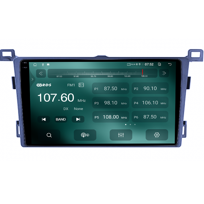 Navigatie dedicata Toyota RAV4 4 2013-2018, 4GB RAM 64GB ROM, Quad Core, Display 9" QLED 1K, Carplay&Android Auto, Android 14 - imagine 4