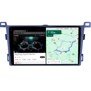 Navigatie dedicata Toyota RAV4 4 2013-2018, 4GB RAM 64GB ROM, Quad Core, Display 9" QLED 1K, Carplay&Android Auto, Android 14 - imagine 3