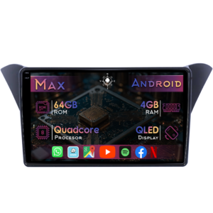 Navigatie dedicata Hyundai Rohens Coupe 2012, 4GB RAM 64GB ROM, Quad Core, Display 9" QLED 1K, Carplay&Android Auto, Android 14, Suport camere AHD - imagine 1