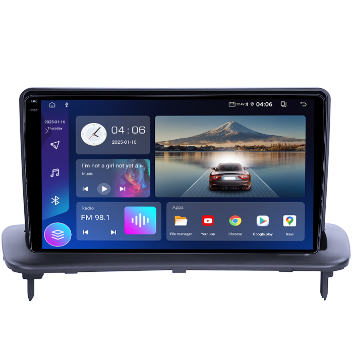 Navigatie dedicata Volvo C30 & S40 2 & C70 2 2006-2013,4GB RAM 64GB ROM, Quad Core, Display 9" QLED 1K, Carplay&Android Auto, Android 14 - imagine 5