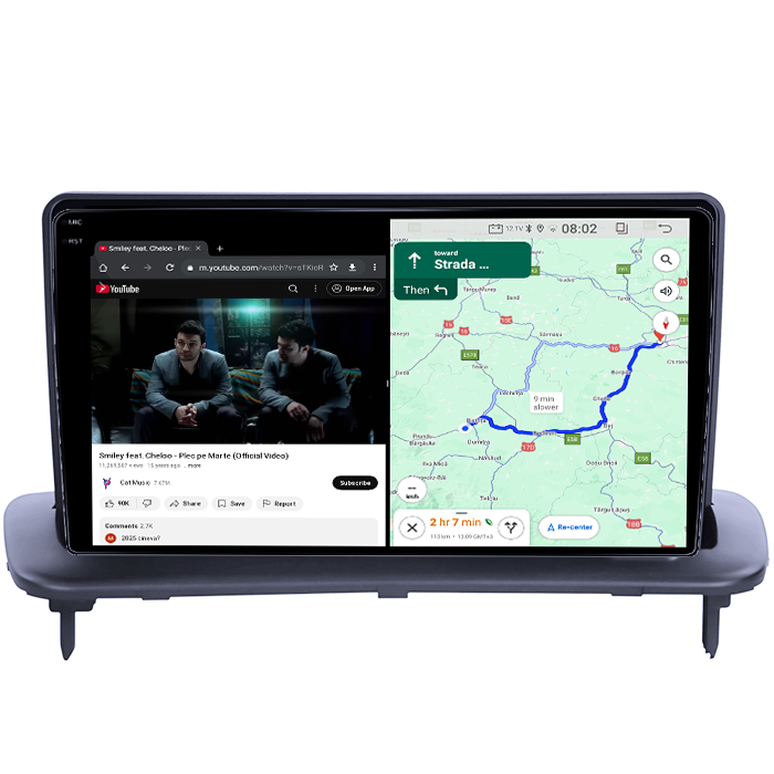 Navigatie dedicata Volvo C30 & S40 2 & C70 2 2006-2013,4GB RAM 64GB ROM, Quad Core, Display 9" QLED 1K, Carplay&Android Auto, Android 14 - imagine 3