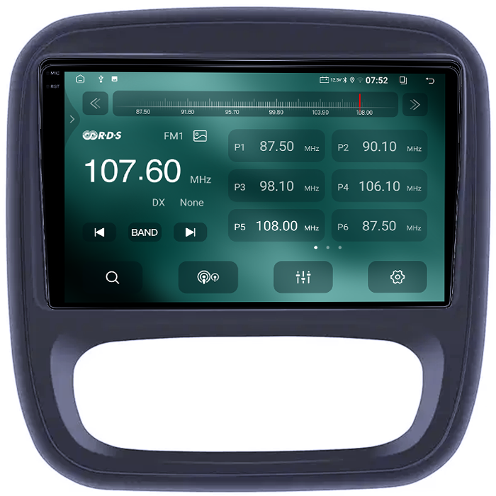 Navigatie dedicata Renault Captur 1 2013-2020, 4GB RAM 64GB ROM, Quad Core, Display 9" QLED 1K, Carplay&Android Auto, Android 14, Suport camere AHD - imagine 4