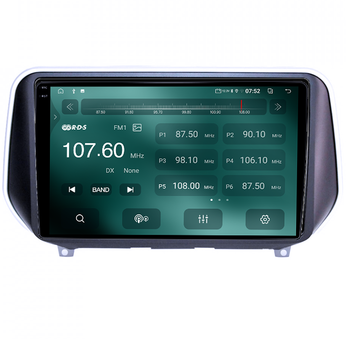 Navigatie dedicata Hyundai Santa Fe 4 2018+, 4GB RAM 64GB ROM, Quad Core, Display 9" QLED 1K, Carplay&Android Auto, Android 14, Suport camere AHD - imagine 4