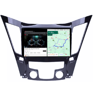 Navigatie dedicata Hyundai Sonata 2009-2014, 4GB RAM 64GB ROM, Quad Core, Display 9" QLED 1K, Carplay&Android Auto, Android 14, Suport camere AHD - imagine 3