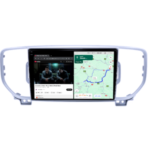 Navigatie dedicata Kia Sportage 2016-2021, 4GB RAM 64GB ROM, Quad Core, Display 9" QLED 1K, Carplay&Android Auto, Android 14, Suport camere AHD - imagine 3