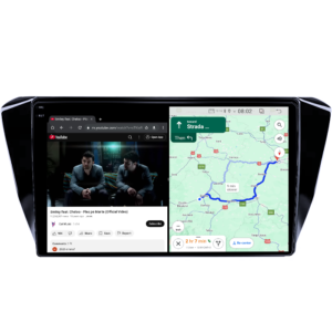 Navigatie dedicata Skoda Superb 3 2015+, 4GB RAM 64GB ROM, Quad Core, Display 10" QLED 1K, Carplay&Android Auto, Android 14, Suport camere AHD - imagine 3