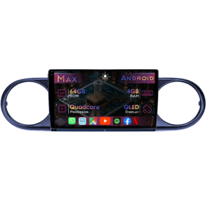 Navigatie dedicata Toyota Tacoma 2015-2021, 4GB RAM 64GB ROM, Quad Core, Display 9" QLED 1K, Carplay&Android Auto, Android 14 - imagine 1