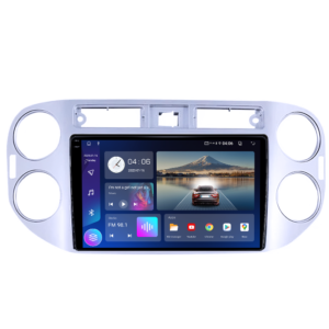 Navigatie dedicata Volkswagen Tiguan 1 2007-2018, Gri, 4GB RAM 64GB ROM, Quad Core, Display 9" QLED 1K, Carplay&Android Auto, Android 14, Suport camere AHD - imagine 4