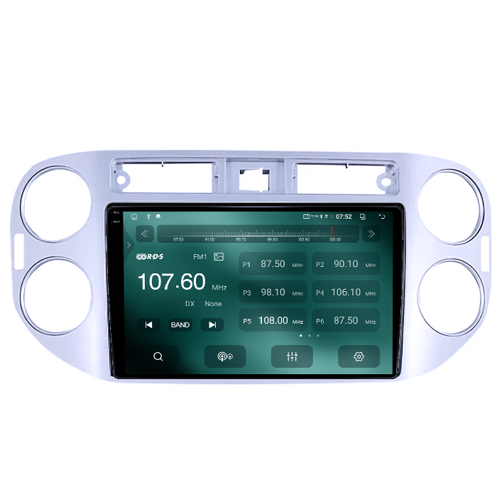 Navigatie dedicata Volkswagen Tiguan 1 2007-2018, Gri, 4GB RAM 64GB ROM, Quad Core, Display 9" QLED 1K, Carplay&Android Auto, Android 14, Suport camere AHD - imagine 3