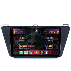Navigatie dedicata Volkswagen Tiguan 2 2016+, 4GB RAM 64GB ROM, Quad Core, Display 10" QLED 1K, Carplay&Android Auto, Android 14, Suport camere AHD - imagine 1