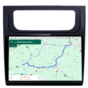 Navigatie dedicata Volkswagen Touran 2014, 4GB RAM 64GB ROM, Quad Core, Display 10" QLED 1K, Carplay&Android Auto, Android 14, Suport camere AHD - imagine 3