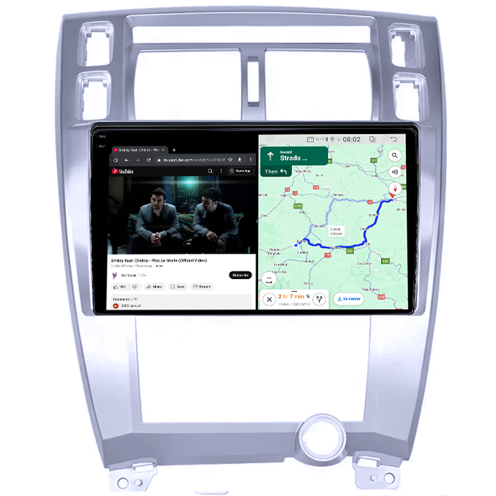Navigatie dedicata Hyundai Tucson 2004-2010, 4GB RAM 64GB ROM, Quad Core, Display 10" QLED 1K, Carplay&Android Auto, Android 14, Suport camere AHD - imagine 3