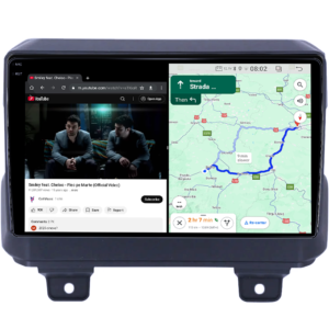 Navigatie dedicata Jeep Wrangler 2018-2019, 4GB RAM 64GB ROM, Quad Core, Display 9" QLED 1K, Carplay&Android Auto, Android 14, Suport camere AHD - imagine 3