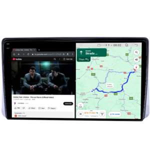Navigatie dedicata Chrysler Grand Voyager 2013-2016, 4GB RAM 64GB ROM, Quad Core, Display 9" QLED 1K, Carplay&Android Auto, Android 14, Suport camere AHD - imagine 3