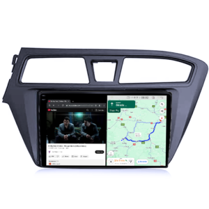 Navigatie dedicata Hyundai I20 2015-2017, 4GB RAM 64GB ROM, Quad Core, Display 9" QLED 1K, Carplay&Android Auto, Android 14, Suport camere AHD - imagine 3