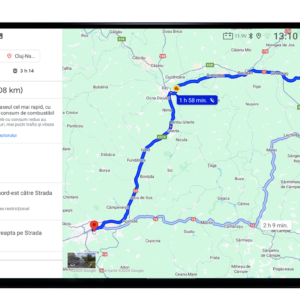 Navigatie universala, 4GB RAM 64GB ROM, Procesor SnapDragon Qualcomm Octacore 2.0GHz, Android 14, Rezolutie 2K, Display QLED 9", DSP, Carplay&Android Auto, SIM 4G - imagine 3