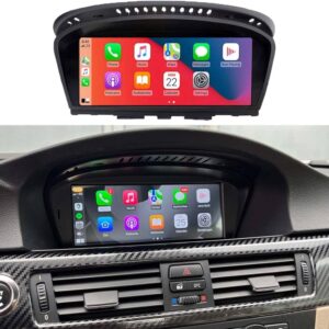 Navigatie dedicata BMW Seria 5 E60, CIC, Display IPS 1280*720 8.8 inch, Linux, Carplay&Android Auto, Suport camere spate - imagine 2