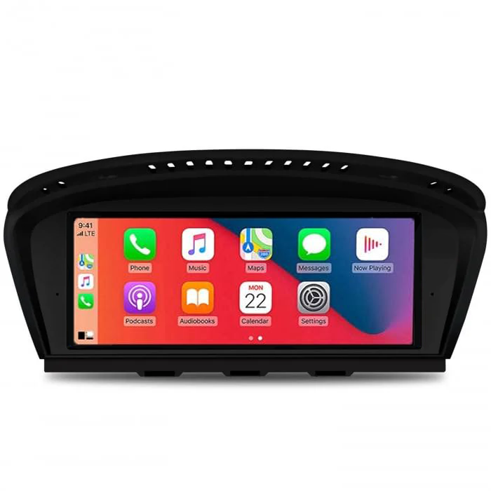 Navigatie dedicata BMW Seria 5 E60, CIC, Display IPS 1280*720 8.8 inch, Linux, Carplay&Android Auto, Suport camere spate - imagine 3
