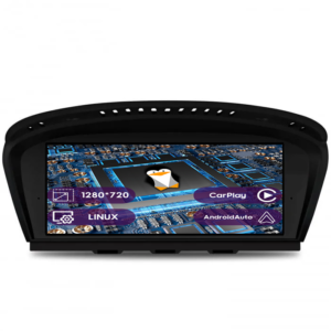 Navigatie dedicata BMW Seria 5 E60, CIC, Display IPS 1280*720 8.8 inch, Linux, Carplay&Android Auto, Suport camere spate - imagine 1