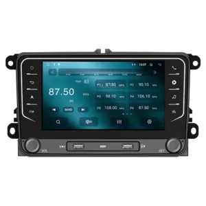 Navigatie dedicata Volkswagen, 4GB RAM 64GB ROM, Quadcore , Android 14, Display QLED 7", DSP, Carplay&Android Auto - imagine 4