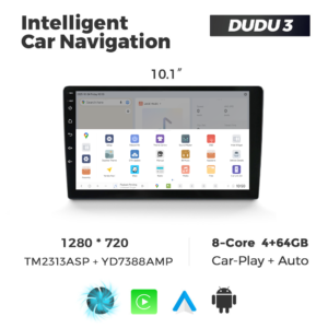 Navigatie Universala DUDU3 10" 4GB RAM, 64GB ROM, Octacore, Ecran HD, CarPlay&AndroidAuto, Android - imagine 3