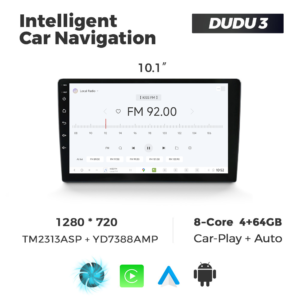 Navigatie Universala DUDU3 10" 4GB RAM, 64GB ROM, Octacore, Ecran HD, CarPlay&AndroidAuto, Android - imagine 4