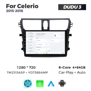 Navigatie Dedicata Suzuki Celerio 2015-2018 DUDU3 9" 4GB RAM, 64GB ROM, Octacore, Ecran HD, CarPlay&AndroidAuto, Android - imagine 2