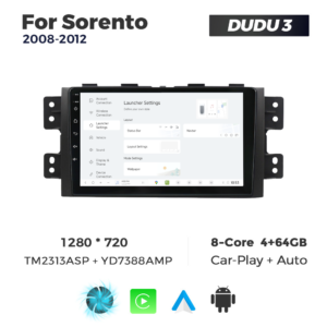 Navigatie Dedicata Kia Borrego Mohave 2008-2012 DUDU3 9" 4GB RAM, 64GB ROM, Octacore, Ecran HD, CarPlay&AndroidAuto, Android - imagine 2