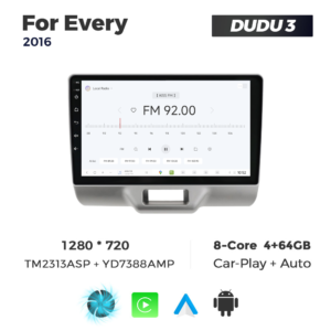 Navigatie Dedicata Suzuki Every 2016 DUDU3 9" 4GB RAM, 64GB ROM, Octacore, Ecran HD, CarPlay&AndroidAuto, Android - imagine 3