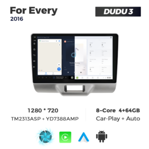Navigatie Dedicata Suzuki Every 2016 DUDU3 9" 4GB RAM, 64GB ROM, Octacore, Ecran HD, CarPlay&AndroidAuto, Android - imagine 5