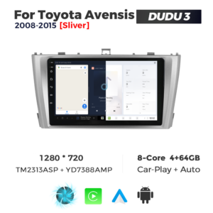 Navigatie Dedicata Toyota Avensis 2008-2015 DUDU3 9" 4GB RAM, 64GB ROM, Octacore, Ecran HD, CarPlay&AndroidAuto, Android - imagine 5