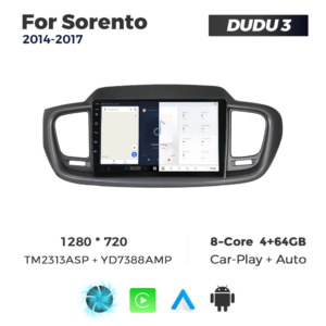 Navigatie Dedicata Kia Sorento 2014-2017 DUDU3 9" 4GB RAM, 64GB ROM, Octacore, Ecran HD, CarPlay&AndroidAuto, Android - imagine 5
