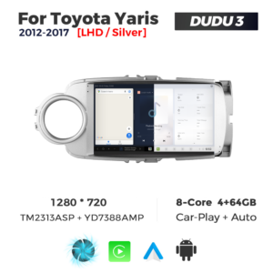 Navigatie Dedicata Toyota Yaris 2012-2017 DUDU3 9" 4GB RAM, 64GB ROM, Octacore, Ecran HD, CarPlay&AndroidAuto, Android - imagine 5