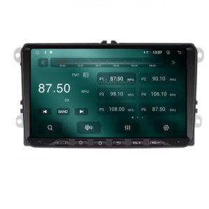 Navigatie dedicata Volkswagen cu USB C Frontal, 4GB RAM 64GB ROM, Quadcore , Android 14, Display QLED 9", DSP, Carplay&Android Auto - imagine 2