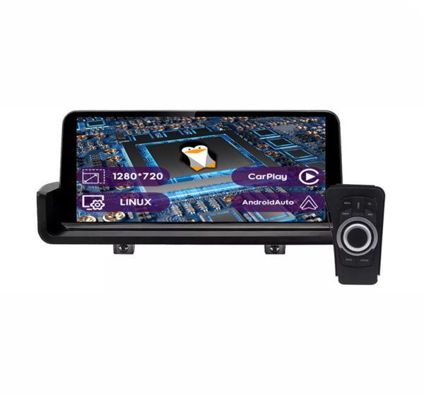 Navigatie dedicata BMW E90, Fara Navigatie, Display IPS 1280*720 10.25 inch, Linux, Carplay&Android Auto, Suport camere spate