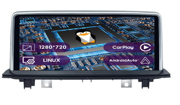 Navigatie dedicata BMW X1 F48, NBT, Display IPS 1280*720 10.25 inch, Linux, Carplay&Android Auto, Suport camere spate